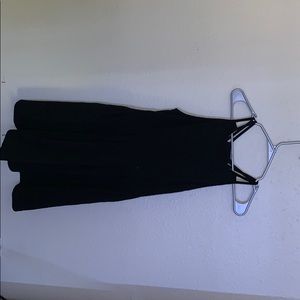 plain black dress